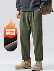 A178-1DY511AP85秋冬季加绒美式休闲裤，男装休闲裤，电商A178-1