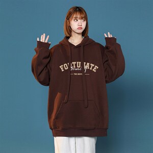 神款谁卖谁爆 卫衣男中性港风2024秋字母外套416B-WY263-P55限68图片