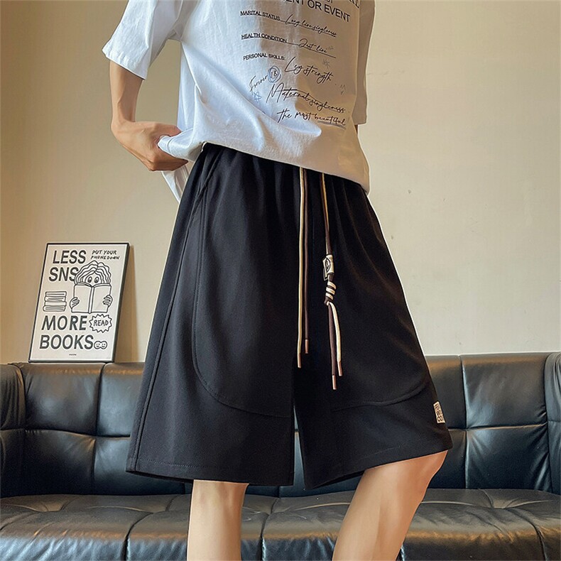 8XL-M抖音品质特大码ins潮流亮色休闲短裤印花五分裤DK1521P35,男装休闲裤,电商D206-1