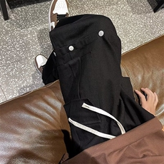 高街潮牌四合扣可拆一裤两穿工装百搭多口袋机能休闲裤P40，男装休闲裤，星座1116-2