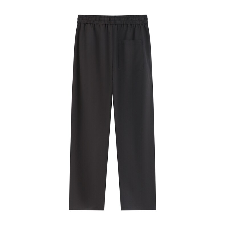 辑明线冰丝褶皱休闲裤K064平铺92%聚酯纤维8%氨纶(S-2XL)TP25,男装休闲裤,电商A088