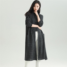 2025秋冬百搭时尚简约长袖高领连衣裙，女装连衣裙，雅之冉羊绒