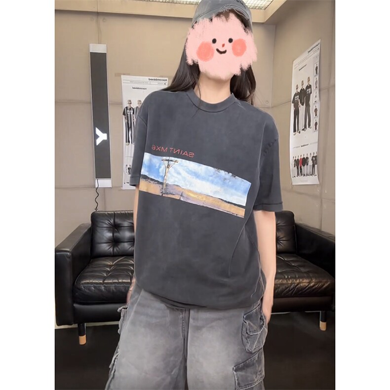 水洗短袖T恤  D328-QBS11-P38图片