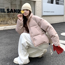 竞品羽绒服，女装羽绒服，C位