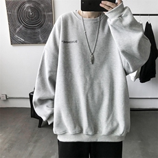 重磅360克大码圆领卫衣M-5XL12色选支持定制抖音品质，男装卫衣，星座115A-3