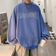DSA028-SXCT2216抖音品质水洗重磅卫衣男高品质65棉圆领卫衣，男装卫衣，电商A028
