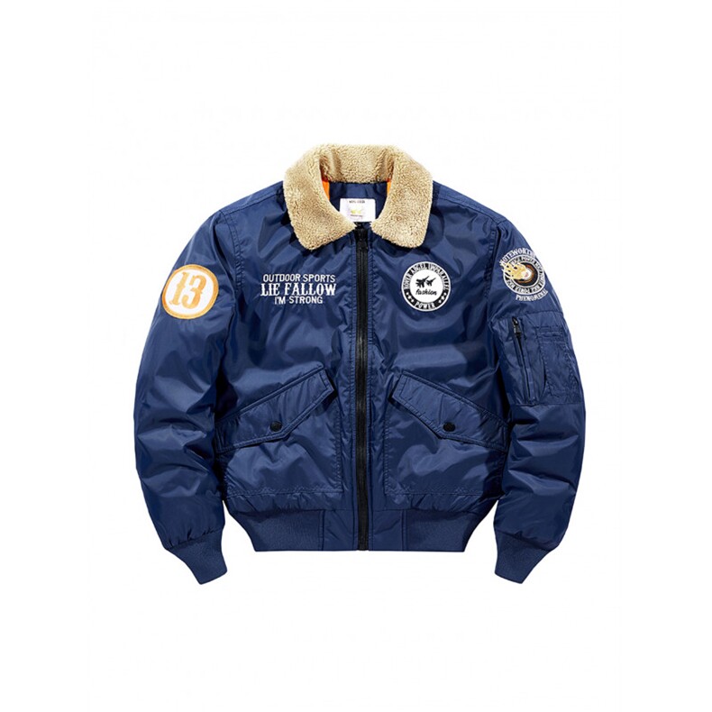 主推款：外套男女飞行员夹克教练春秋冬加棉大码工装机车服棒球服,男装夹克,星座210-5(原414-2)