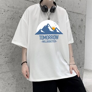 HT73235-P22 华夫格t恤男短袖男大码五分袖 大皂风图片
