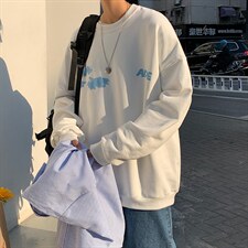 2022春款炸街个性卫衣男女圆领情侣装223-7-WY20，男装卫衣，星座227-7
