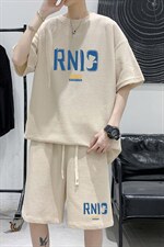 ！2023夏季男士华夫格短袖T恤套装潮流一套HTZ06P50，男装T恤，电商B220