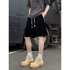 A178男女同款冰丝速干短裤休闲夏季外穿宽松休闲裤DK161-P28，男装休闲裤，电商A178