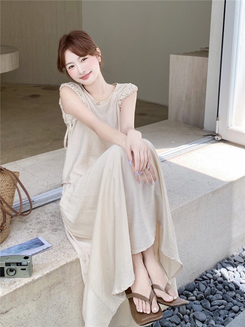 主推重工艺女夏新款休闲减龄穿搭套裙两件套A2609-148-K228,女装套装/套裙,美静678