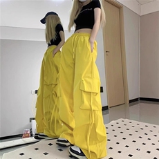 2025新款美式高街直筒街舞工装裤2025新款男女春秋高腰宽松阔腿潮，女装休闲裤，星座1210-1