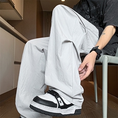 8XL-M山系户外防晒防水速干冰丝伞兵冲锋裤男大码休闲裤K973P30，男装休闲裤，电商D206-1