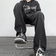 特价！现货4千+牛仔裤男美式vibe风高街宽松裤子A080-9603-特P29，男装牛仔裤，电商A080