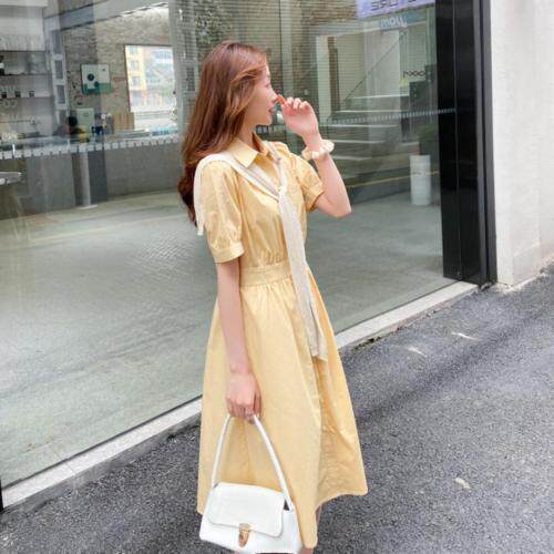 夏季衬衫连衣裙，女装衬衫，E莎