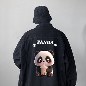 牛仔夹克男大码牛仔外套男茄克NJ77417-P60