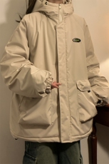 2025年冬季新款防水冲锋衣美式宽松情侣棉衣外套女23013M-特P100，女装棉衣/棉服，电商C213(原B265)