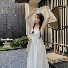 新款现货主推新风刺绣二件套连衣裙2530-P165-K238，女装连衣裙，2C129