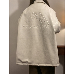 2025中性风鳄鱼纹钢印字母图案设计潮流休闲夹克JK77747P85控128,男装夹克,星座227-7