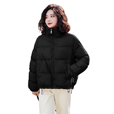 短款羽绒棉服女2025冬新款面包服棉衣韩版宽松洋气减龄小棉袄外套，女装棉衣/棉服，心心服饰