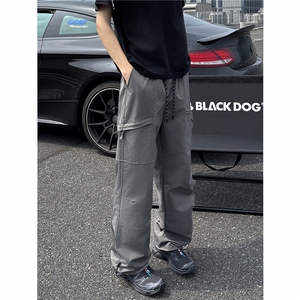 美式户外潮流工装休闲裤，A061-AX00853-P45-模特图图片