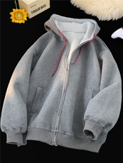 重磅拼色男女连帽卫衣特P58M-3XL，男装卫衣，电商B325