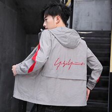 夏季男女户外运动外套班服防风防水情侣款超薄速干防晒衣F918，男装夹克，星座509