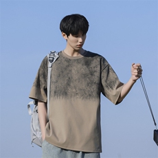 7A抗菌夏季大码潮流时尚动漫印花男士短袖，男装T恤，星座1107-1