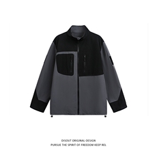 特P55无差价新款夏季时尚百搭防晒外套-HJ5911日系白底，男装防晒衣，电商A003