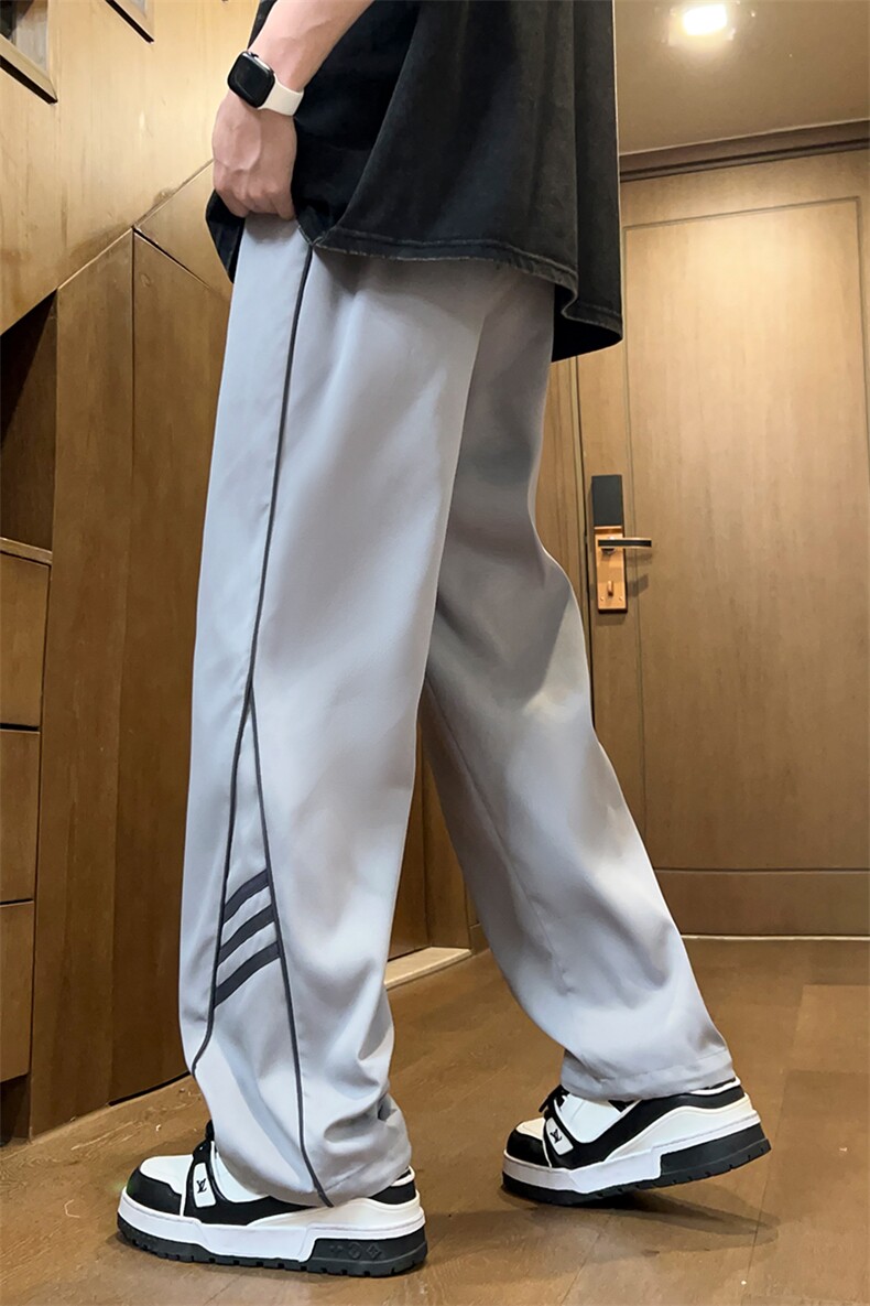 2024港风春季新款小众设计男士休闲裤男K5003-P32特批无差价,男装休闲裤,星座914-6