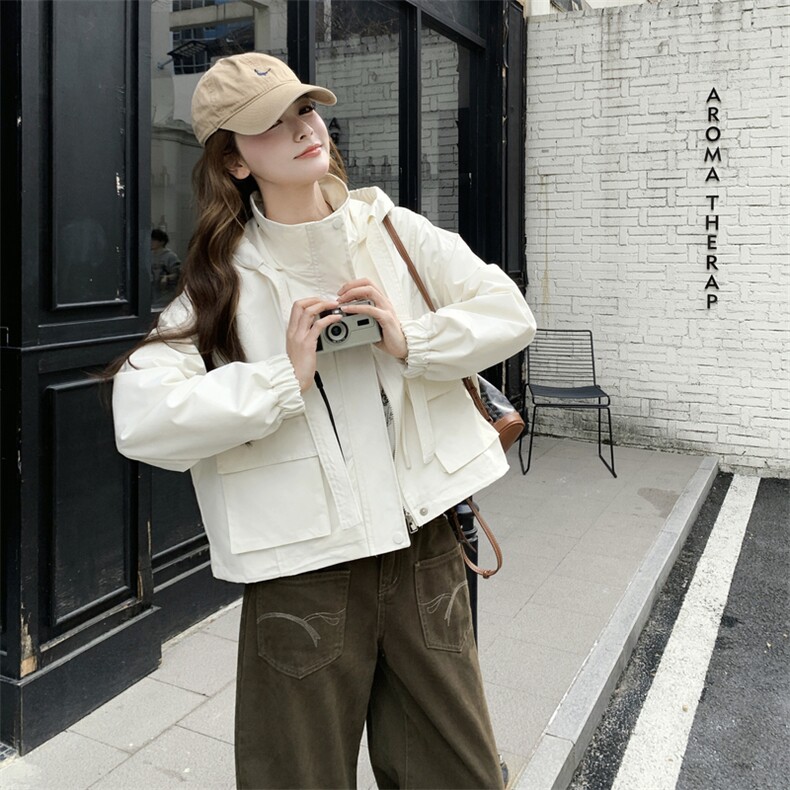 26春新款-韩版盐系酷飒风潮流小外套2609-P155K248,女装短外套,2B190