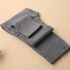 女款中厚无缝裤秋冬保暖柔软贴肤打底裤羊毛加厚显瘦弹力紧身裤，女装打底裤，金牧歌羊绒裤