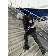 美式复古小众提花拼接撞色飞行员夹克男棒球服外套潮JK14-P85，男装夹克，星座1007（原301D）