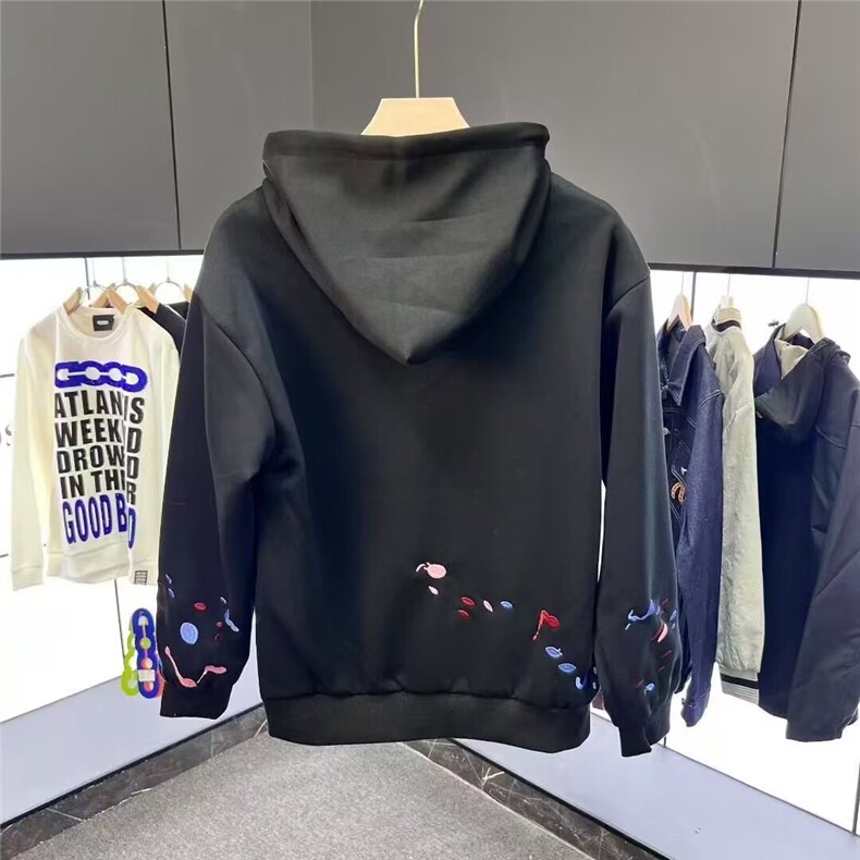 开衫短款卫衣外套男女同款春秋新款秋季薄款休闲运动上衣,女装短外套,星座1013-1