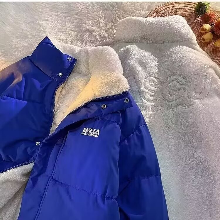 1506/Q2120/P72冬季加绒加厚面包服棉衣外套男时尚气质流日系简约,男装棉衣,星座1506