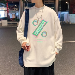 M18171-P45 加绒款-P65半高领毛衣男士大码针织衫男毛线衣男图片