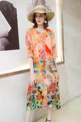 夏季新款连衣裙，女装连衣裙，FEIZI 飞子