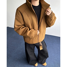 深度库存棉衣男宽松立领加厚棉袄DSA157B-M8866-P75，男装棉衣，电商A157B