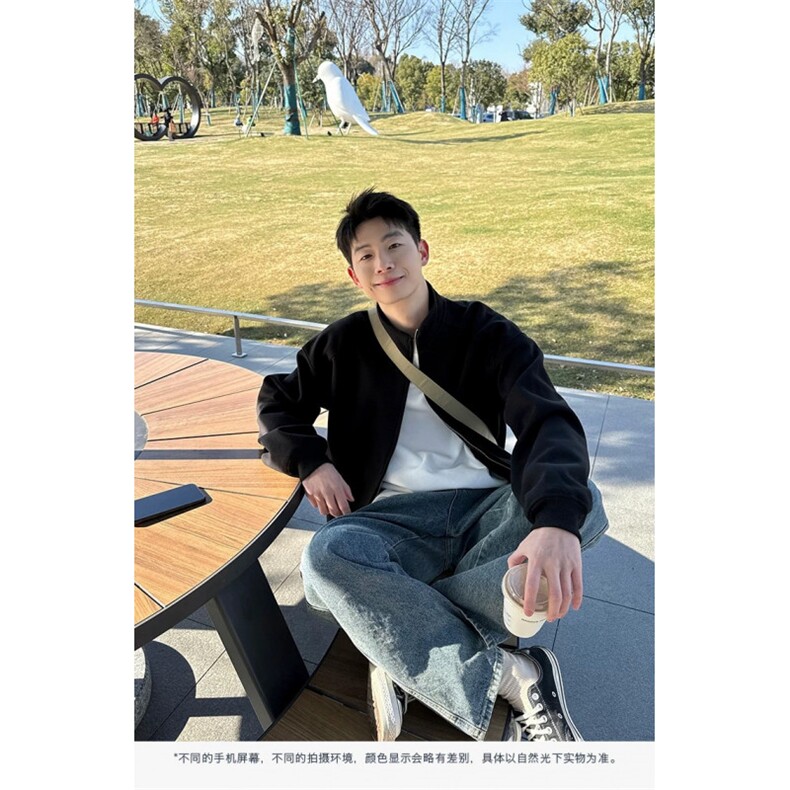 网图现货短款立领卫衣开衫男女秋季新款外套WT31-特P58,女装短外套,电商C310