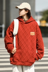XZ213-JK6605-P70控88港风小众设计感秋季潮牌宽松休闲连帽卫衣，男装卫衣，星座213