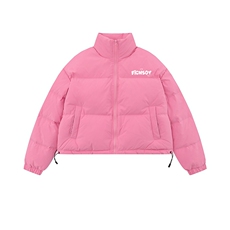 白底新款冬季时尚百搭宽松字母印花潮流棉服外套MY502P85控118，男装棉衣，电商A247-1