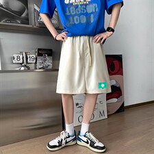 DK39264-P15港风休闲短裤男士大码运动五分裤男中裤男马裤,男装休闲裤,电商A040