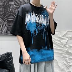 2025夏季港风原创设计休闲款式T恤B266-DX01-P30，男装T恤，星座B257-1