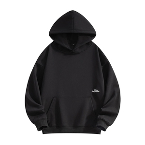 秋季现货纯色宽松二开连帽卫衣男DSA157B-W6999-特P45图片