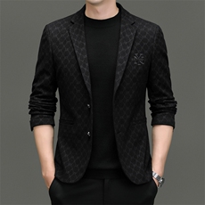 秋季新款西装男西服简约外套西服商务休闲小西装单西，男装西服，电商B360