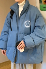 秋冬新款韩版加厚保暖立领宽松棉服外套男MY62031P115控138，男装棉衣，电商A268A