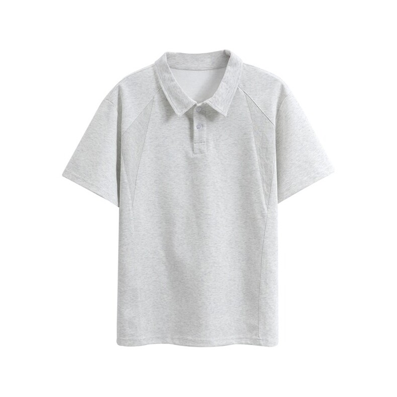 夏季新款港风日系轻熟风正肩POLO领短袖T恤男XZ213-TX18-P35控58,男装T恤,星座213