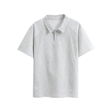 夏季新款港风日系轻熟风正肩POLO领短袖T恤男XZ213-TX18-P35控58，男装T恤，星座213