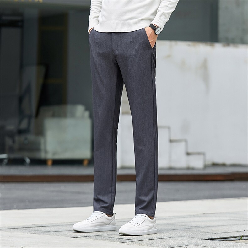 K9808钱塘2020-2秋冬新款商务休闲中年男士百搭休闲裤货稳P62,男装休闲裤,钱塘207-2